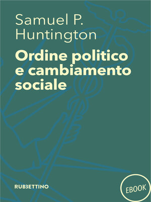 cover image of Ordine politico e cambiamento sociale
